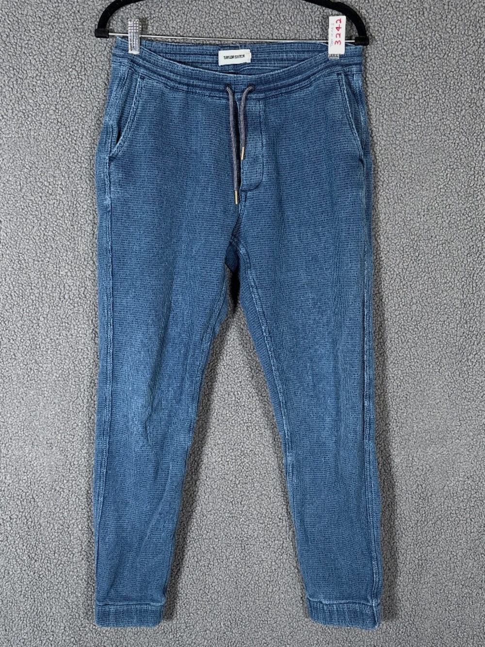 Taylor Stitch The Apres Pants in Indigo Waffle - Men's Size S - Blue